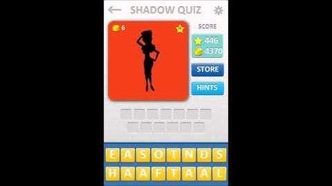 Shadow Quiz Level 441-450 Answers3079
