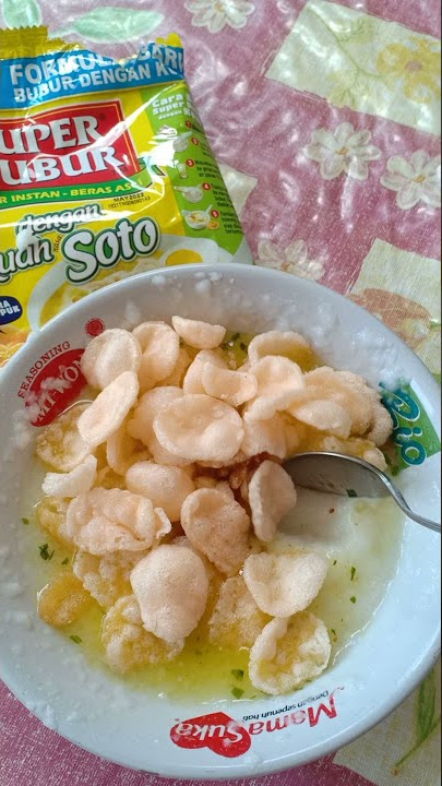 How to make Bubur instan~ #bubur