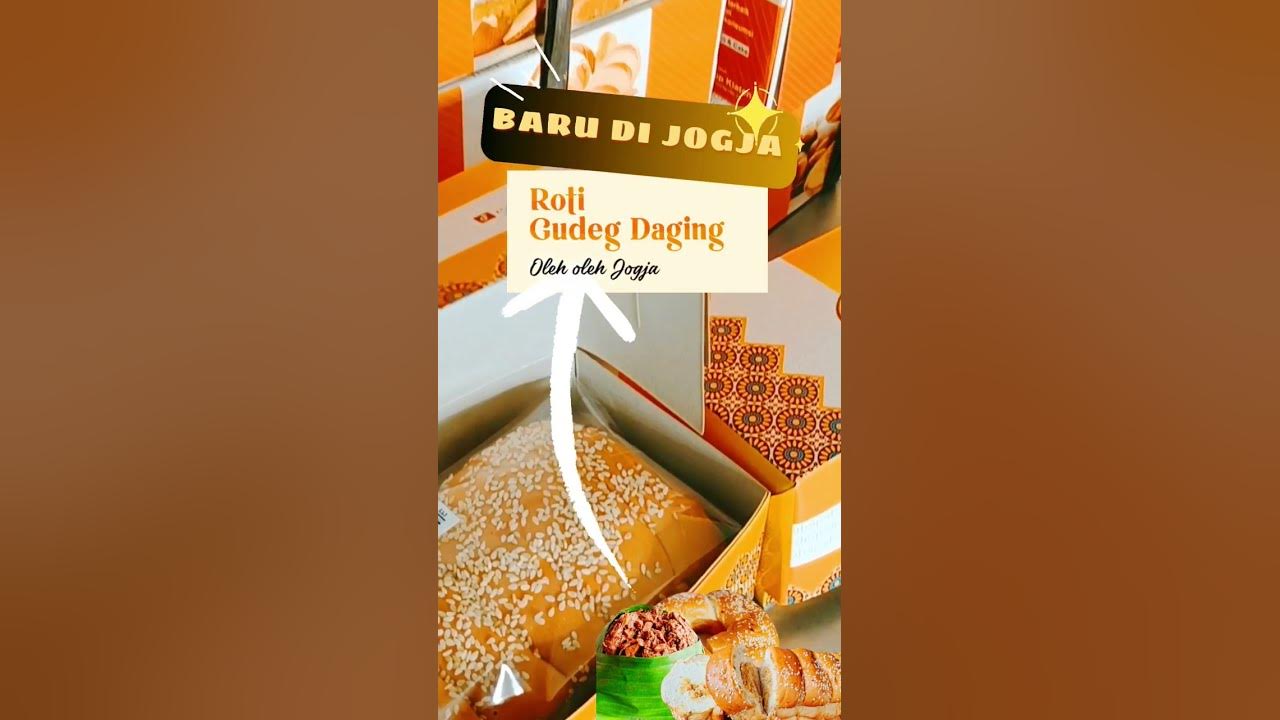 BARU .... Roti Gudeg Daging Oleh2 khas Jogja #oleholehjogja #jogja #gudegjogja #gudegceker #gudeg