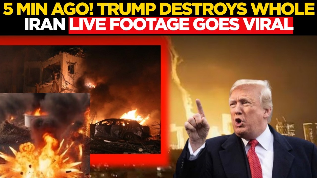 US-IRAN WAR LIVE | Trump's Big Announcement On Military Action Against Iran