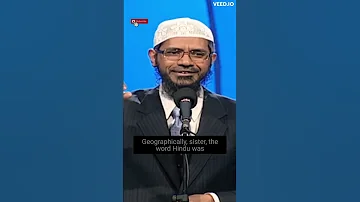 I AM HINDU, Says Dr.Zakir Naik  #shorts