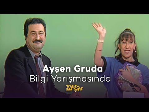 Ayşen Gruda Bilgi Yarışmasında (1987) | TRT Arşiv