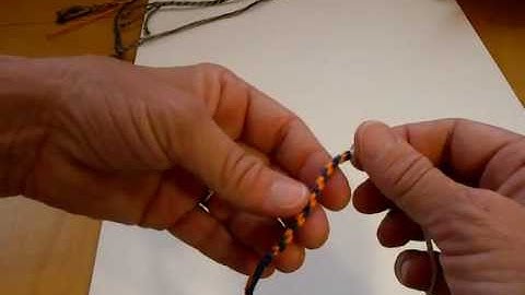 4-Loop Spiral Braid pt.2, right-handed