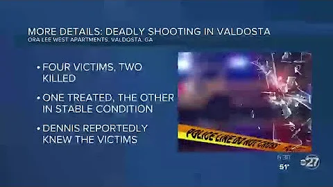 Valdosta Police Department: Man allegedly connected to homicides in custody