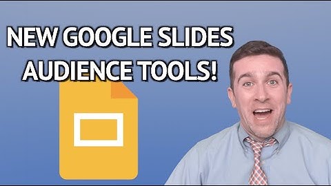 NEW Google Slides Audience Tools in Present Mode! Increase Student Engagement with this NEW TOOL!