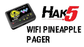 Hak5 announced the WiFi Pineapple Pager