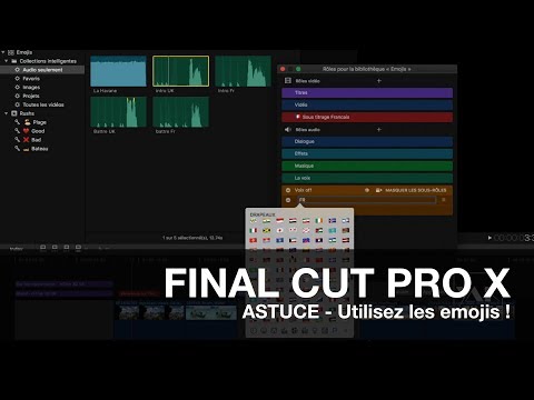 YAKSERIES: Astuce - Utilisez les emojis avec FCPX !