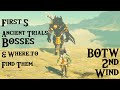 Botw 2nd wind first 5 ancient trials bosses and where to find them