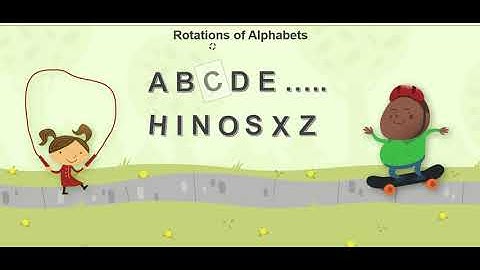 GEOMETRY - 2 Dimensional Shapes Rotation - V Standard