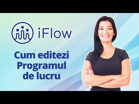 Cum adaugi programul de lucru in softul de pontaj iFlow?