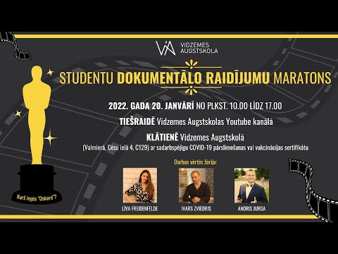 Studentu dokumentālo raidījumu maratons 2022