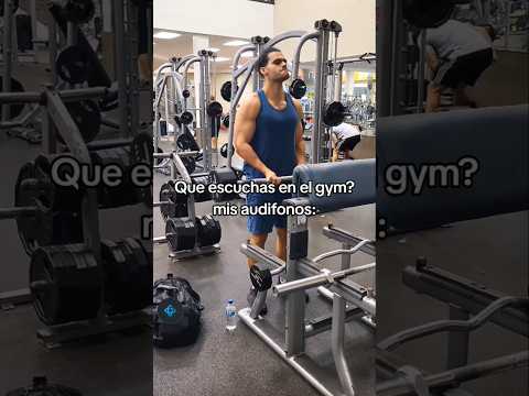 Lo que escucho en el gym #raziel #deseoborrado #gym