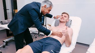 BEHIND THE SCENES WITH TIMO WERNER MEDICAL AND SIGNING DAY AT TOTTENHAM HOTSPUR