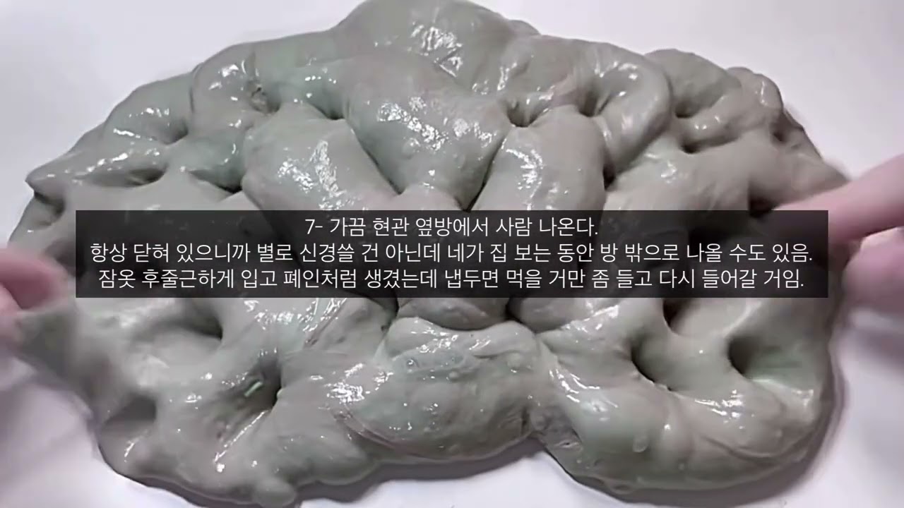 우리집 맡아줘서 고맙다. #나폴리탄 #나폴리탄시리즈 #괴담 #괴담시리즈 #액괴 #슬라임 #나폴리탄괴담