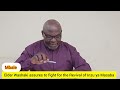 Washaki Rallies Bamasaba to rise up and protect the Masaba name