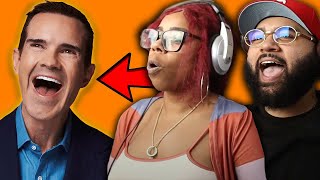 Jimmy Carr Riskiest Jokes - WILDEST COMEDIAN EVER??! - BLACK COUPLE REACTS