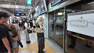 Riding Seoul’s Subway from Myeongdong to Korea’s Tallest Skyscraper