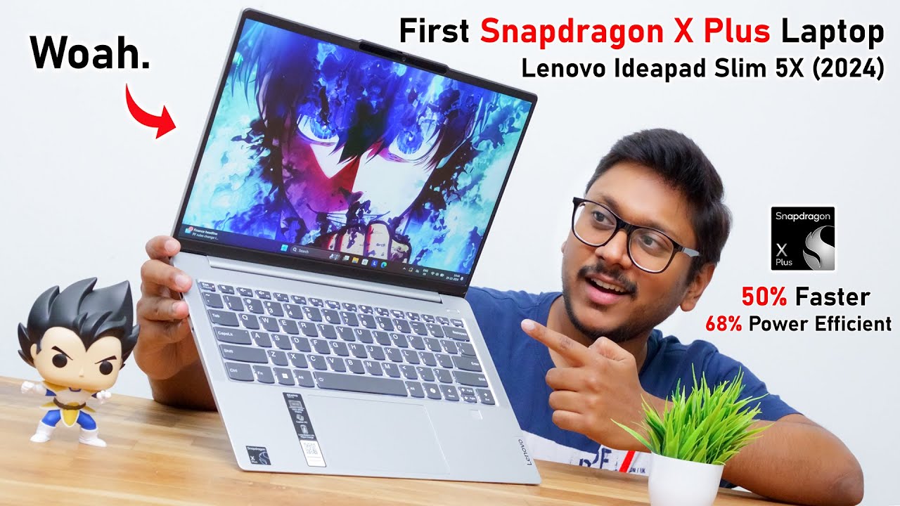 Unboxing the First Snapdragon X Plus Laptop from Lenovo Woah