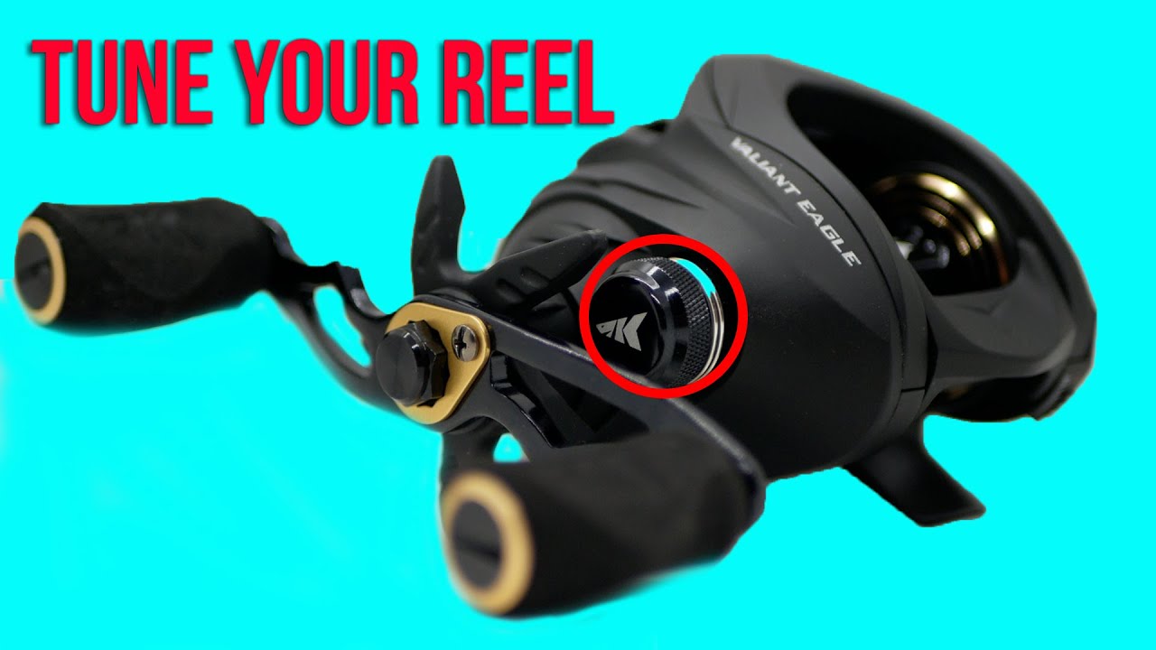 NEW UNDER 50 KastKing FISHING REEL SETUP ★ KastKing Valiant Eagle Baitcaster YouTube
