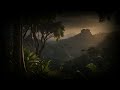 Echoes of the Past: Relaxing Wolf Howls & an Ancient Castle in the Swamp 4K