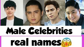 Kapamilya Male Celebrities real names😱