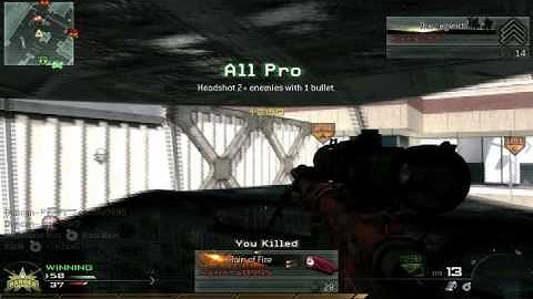 MW2: Wallbang Double Kill