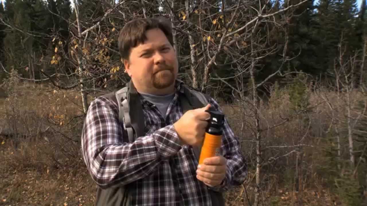 How to properly use bear spray YouTube