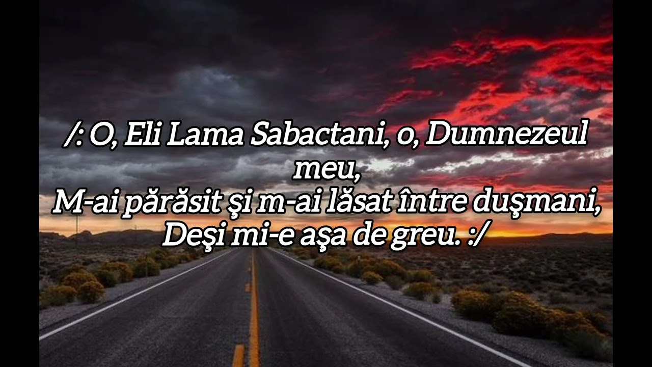 TU PLÂNGI CU MINE O ISUS - NEGATIV NOU ( Emanuel Negative )