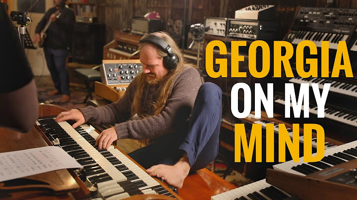 Georgia on My Mind Cover version - Cover performance video thumbnail