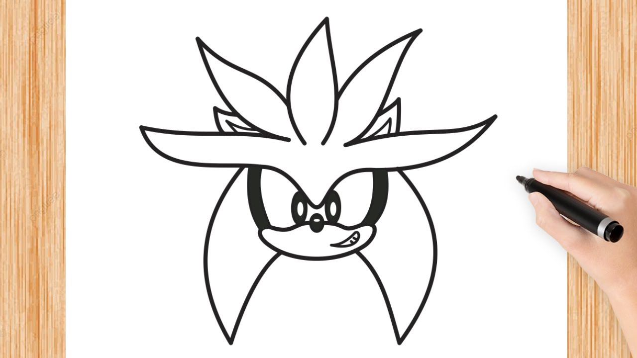 HOW TO DRAW SILVER - SONIC | Sonic The Hedgehog - YouTube