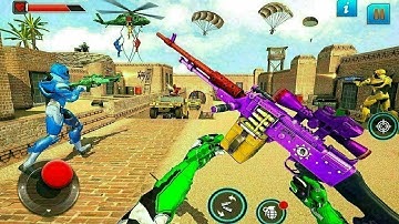Fps Robot Shooting Games_ Counter Terrorist Game_ Android Gameplay #84