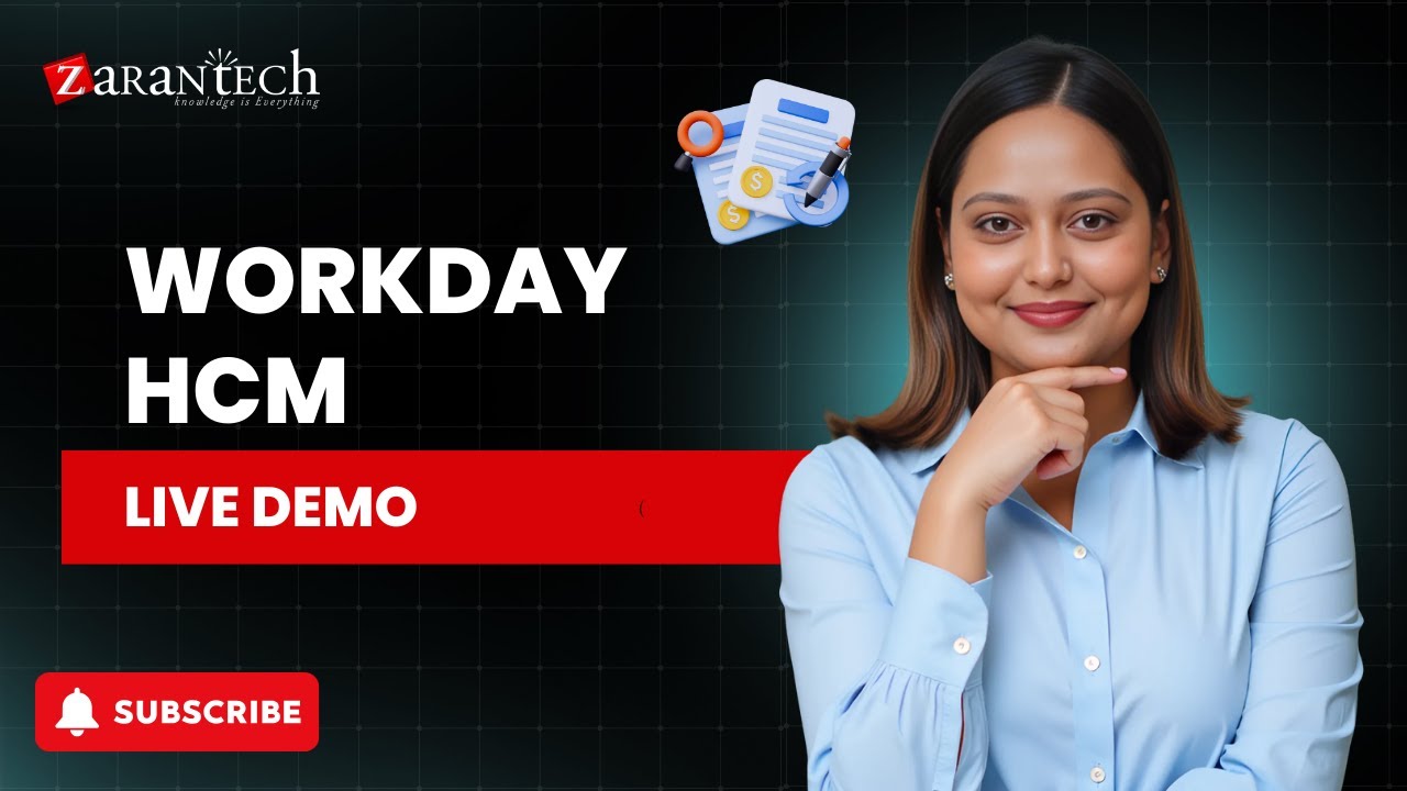 Workday HCM Mentorship Program - Live Demo | ZaranTech