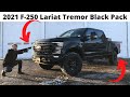 All New 2021 F-250 Lariat Tremor Black Appearance Pack Review & Walk Around! Is it worth the price?