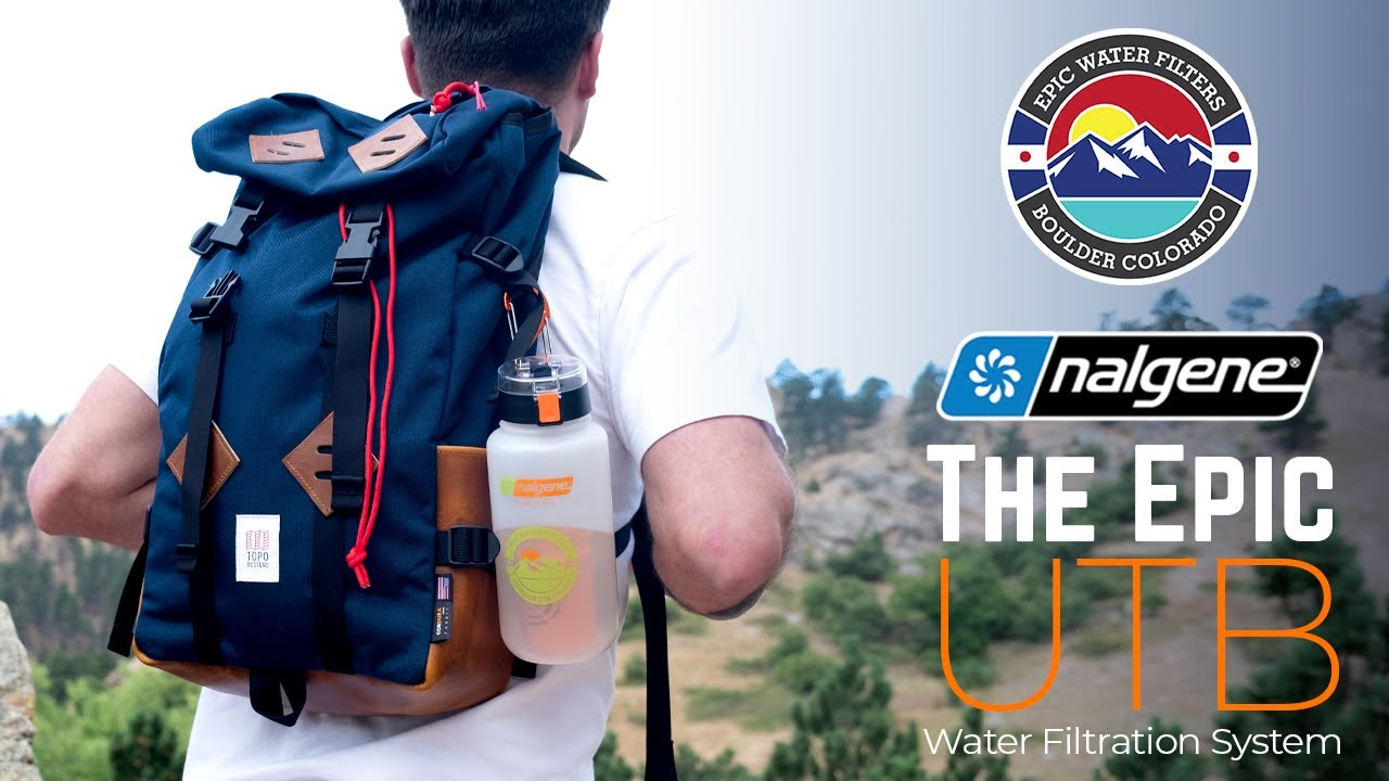 The Epic Nalgene OG Filtered Ultimate Travel Water Bottle