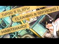 Exhaust Elbow, Turbo & Muffler on a Volvo Penta Diesel Engine - Dismantle & Clean Cooling System PT1