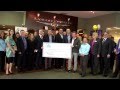 Langley chrysler  langley memorial hospital foundation cheque presentation