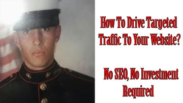 How to Drive targeted Traffic Online with Blog Comments  | No SEO Required