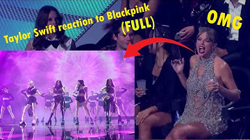 The Iconic Moment Taylor Swift reaction to Blackpink Pink Venom VMAs 2022 (FULL)