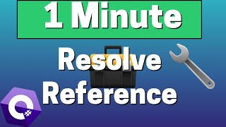 Resolve Reference Issue | C# .NET (2020)