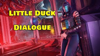 All Little Duck Dialogue | Operation Scarlet Spear | Warframe