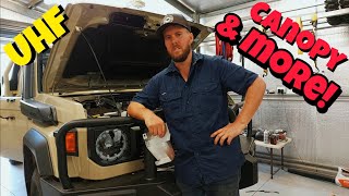 First modifications done 2024 LandCruiser 70 series