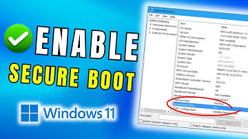 How to ENABLE Secure Boot Windows 11 (Works on Any PC or Laptop)
