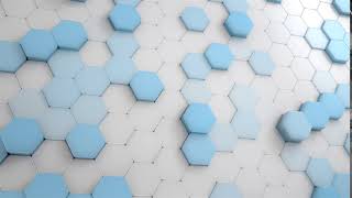 Soft Hexagons Motion | Motion Background Animation Videos | No Copyright | Visual Effects Video. screenshot 3