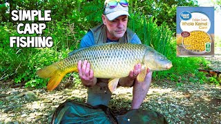 Simple Carp Fishing With Canned Sweet Corn