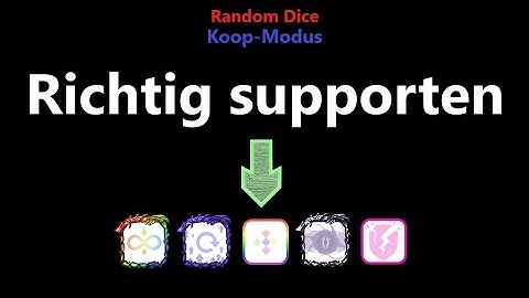 Meta Support Erklärung + Decks für Anfänger und Fortgeschrittene - Random Dice