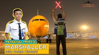 Mengenal Profesi Marshaller Atau Juru Parkir Pesawat Dalam Dunia Penerbangan