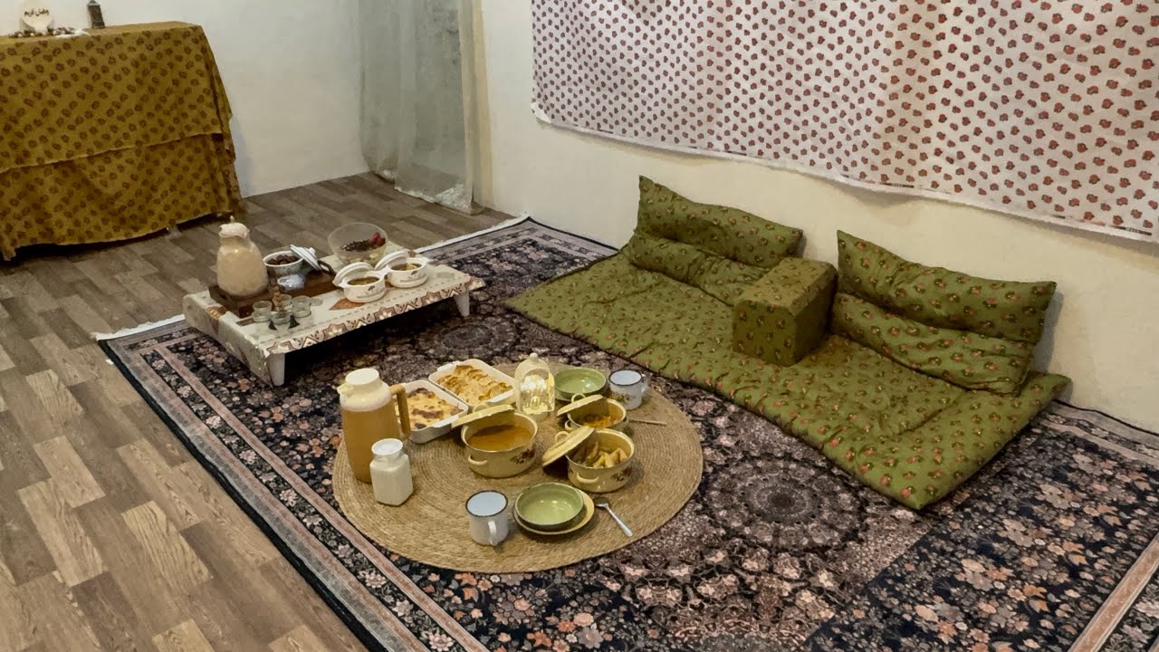 فطور اول يوم رمضان في بيتي🌙🎞️😍روتيني مع أطفالي الثلاث وطبخ الفطور بأول رمضان🥹❤️