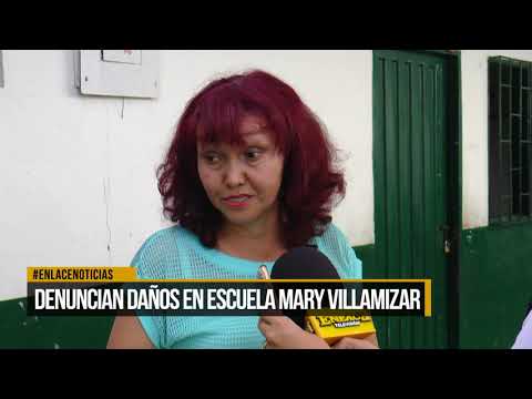 Comunidad educativa denuncia daños en escuela Mary Villamizar