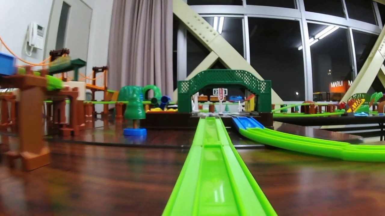 【プラレール】きかんしゃトーマスのプラレールレイアウト　Part1