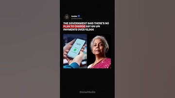 No GST on UPI Payments Over ₹2,000 – Govt Clears the Air!